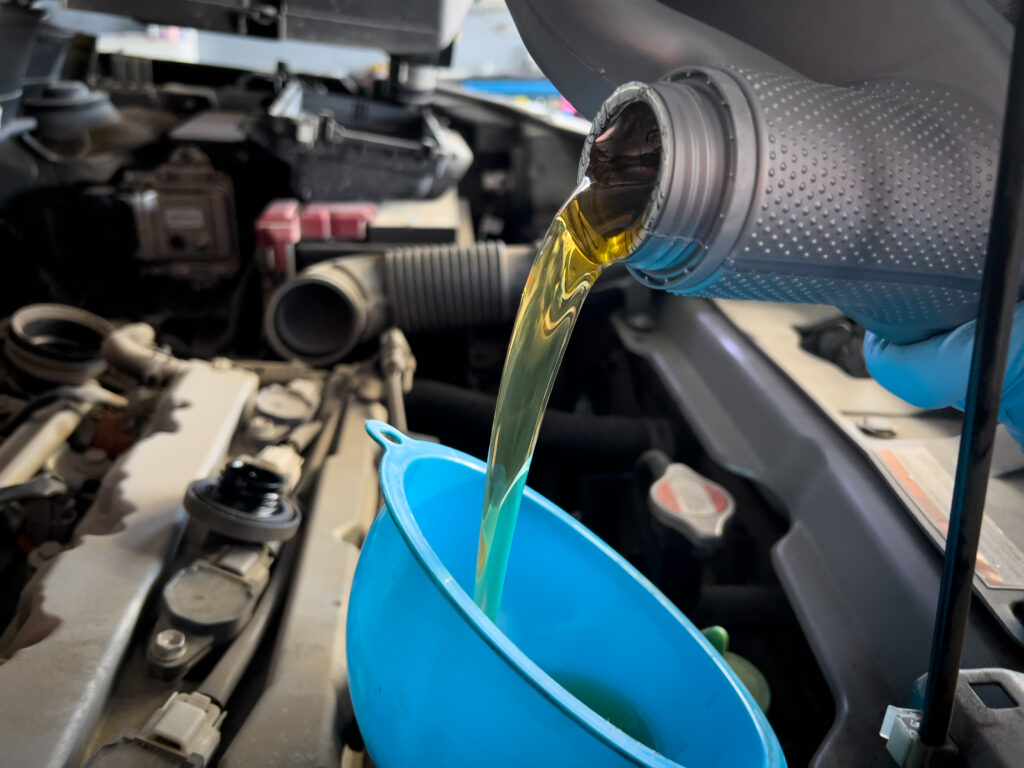 Mobile oil change service in the Tri-Cities WA.